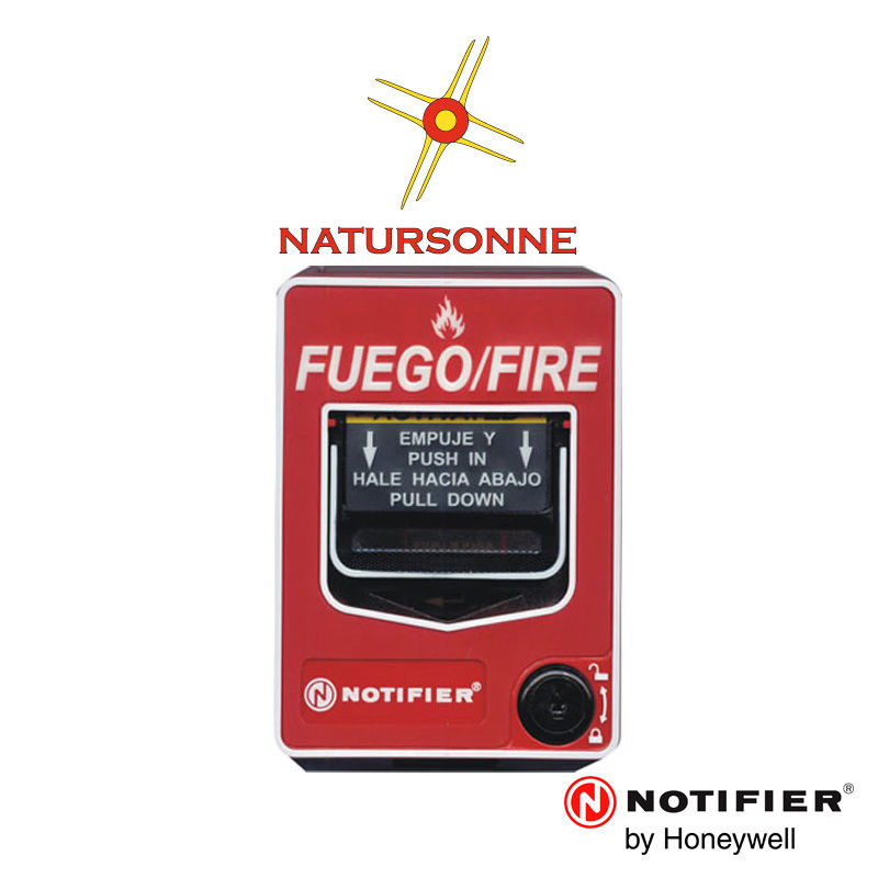 Avisador Pulsador Manual de Incendio Doble Acción Certificado y FM NBG marca NOTIFIER