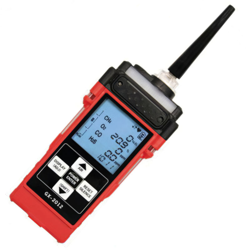 Detector Portátil Multigas Apto Minería e Industria GX 2012 – RKI Origen Japonés para 4 Gases: H2S, CO, O2 y LEL